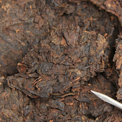 2017 Menghai Old Shu Puer Tea Batch 1701 Collection Ancient Ripe Puer Tea 357g