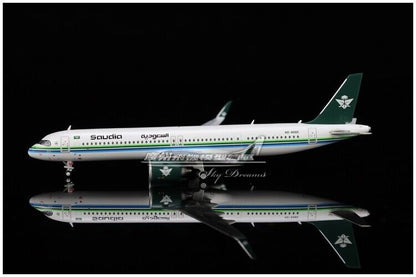 1:400 JC Wings Saudia AIRBUS A321NEO Passenger Airplane Diecast Aircraft Model
