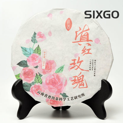 100g High-quality Yunnan Dianhong Tea Double-petaled Red Rose Tea Cake Tea Leaf