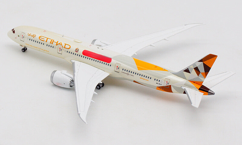 JC Wings Etihad Airways for Boeing 787-9 A6-BLM 1:400 plane Pre-built model