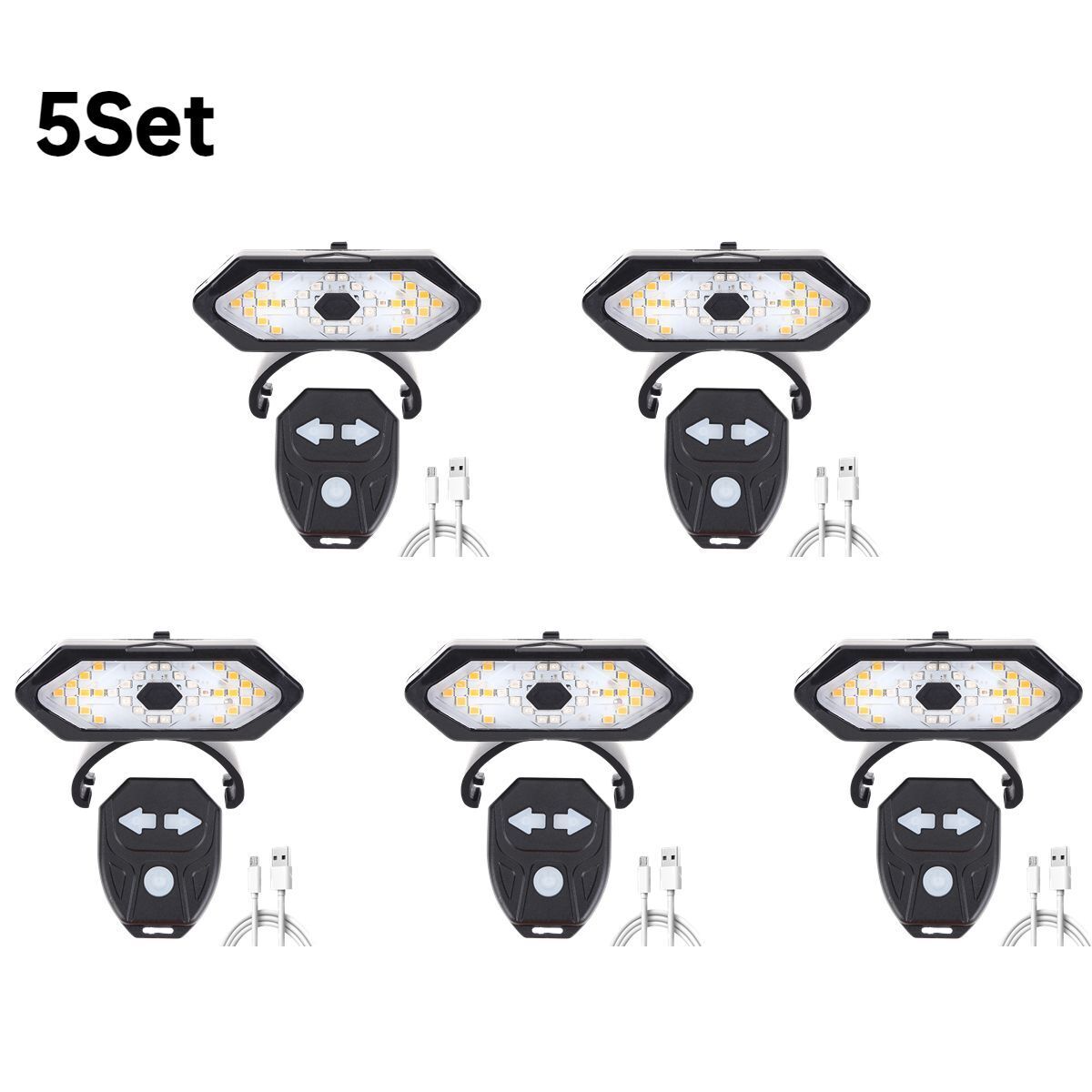 Smart Electric Scooter Turn Signal Lamp For Xiaomi M365 Pro Mi4 Usb Rechargeable