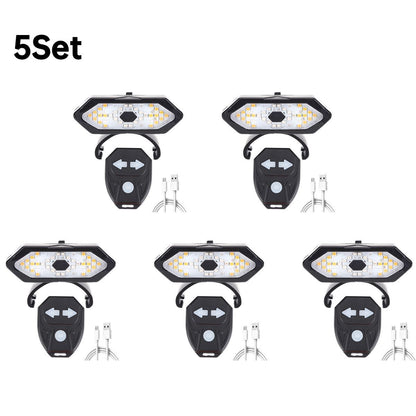 Smart Electric Scooter Turn Signal Lamp For Xiaomi M365 Pro Mi4 Usb Rechargeable