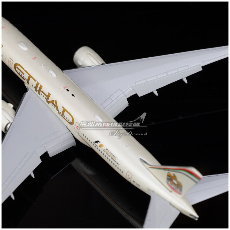 1:400 JC Wings Etihad Airways Plane B777-200LR Diecast Aircraft Model