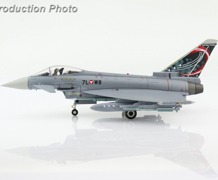 1:72 HM Eurofighter Typhoon 7L-WB Austrian Air Force 2019 Fighter Diecast Model