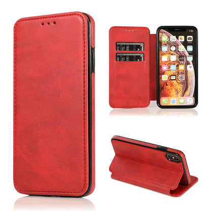 Wallet PU Leather Flip Phone Case for iPhone 17 Plus Pro Max Air/16/15/Samsung