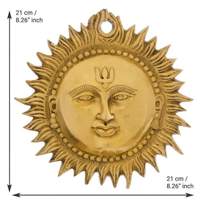 Lord Surya Dev Sun God Idol Statue Pooja Worship Spiritual Gift Showpiece