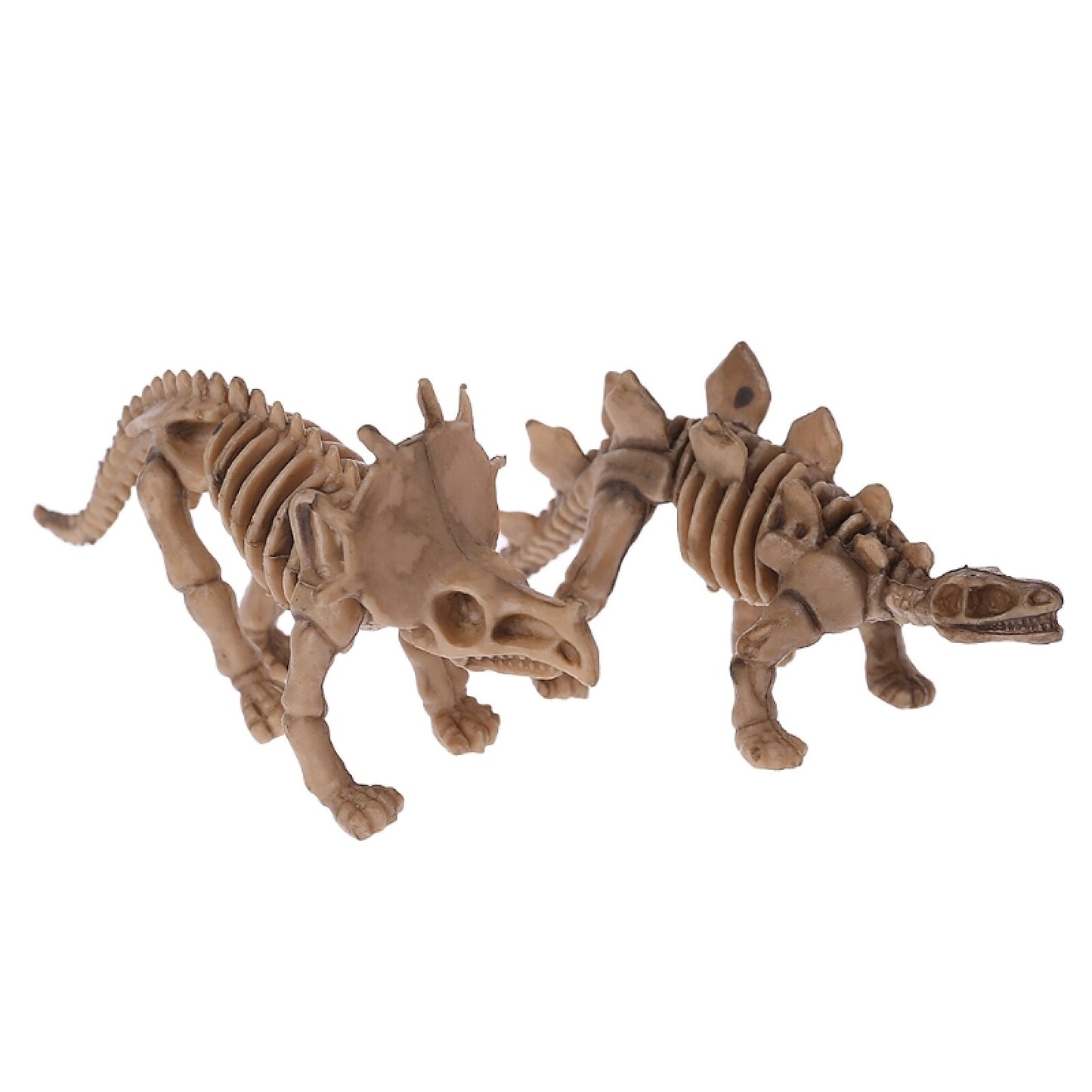 12pcs Dinosaur Toys Fossil Skeleton Simulation Model Set Mini Action Figure