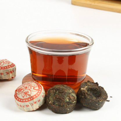 500g Yunnan Pu'er tea leaves mini small tuocha Gnocyte red cotton tuo Gnocyte