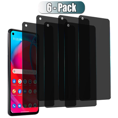 For Moto G Stylus 5G (2021) Privacy Tempered Glass Anti-Spy Screen Protector