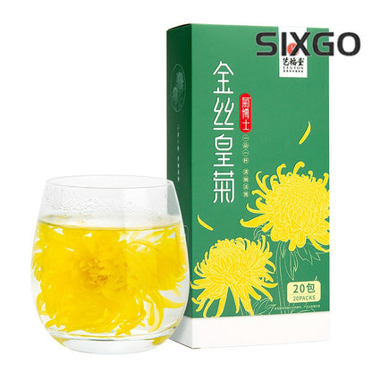 20 Packs High-quality Golden Chrysanthemum Tea Brew Tea Premium Flower Tea