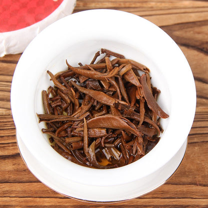 100g Dianhong Da Jin Zhen 2025 New Tea Yunnan Fengqing Ancient Tree Black Tea