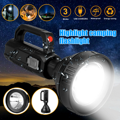 Lamparas de Mano Recargables USB Linternas LED Alta Potencia 6000 High Lumens