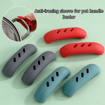 Pot Clip Pan Pot Holder Kitchen Accessories Oven Grip Casserole Ear Silicone