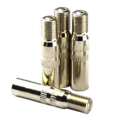 4PCS 39mm Chrome Tyre Wheel Valve Extension Caps Stem For Car Truck Van Parts\