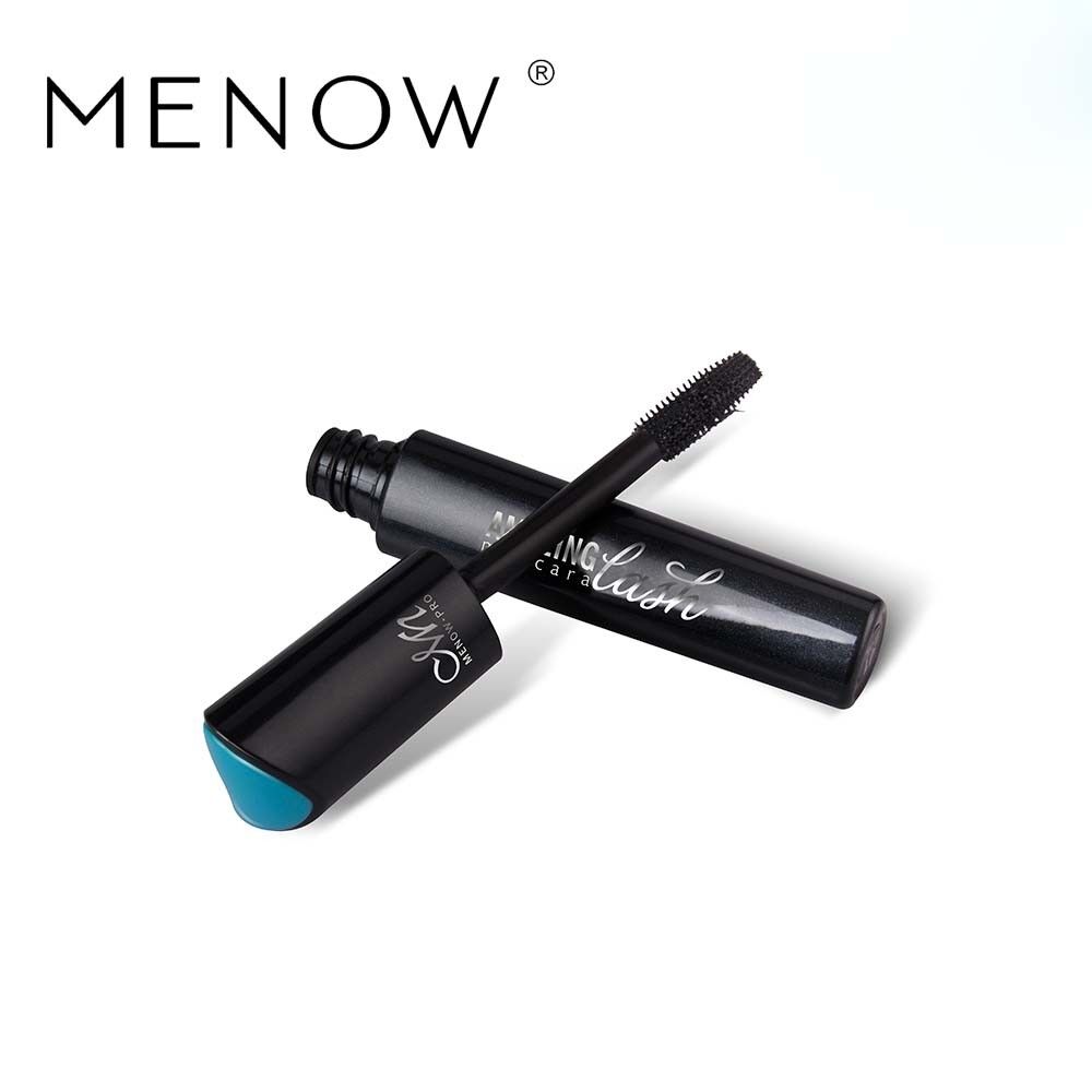 MENOW Brand Cosmetic Natural Black Lengthening Silicon Brush Professonal Mascara