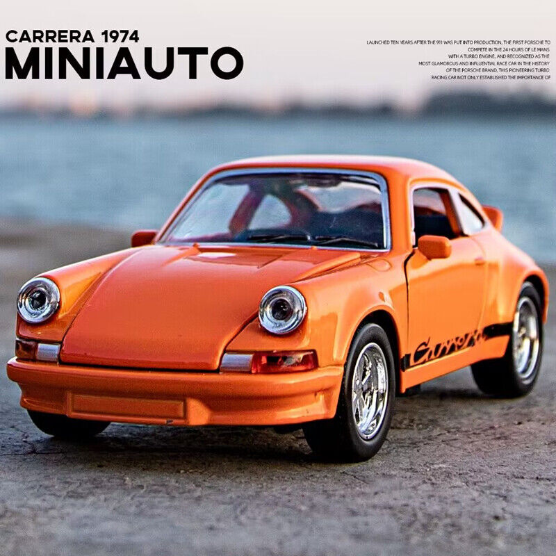1974 Porsche 911 Carrera klassischer Sportwagen Druckguss Modell Legierung Spielzeug Fahrzeug 1:32-