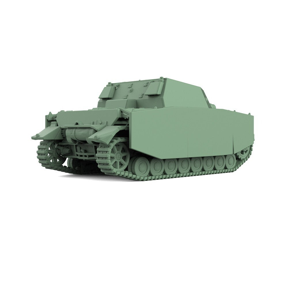 SS144398 1/144 Military Model Kit German BRUMMBÄR Self-Propelled Anti-Tank Gun
