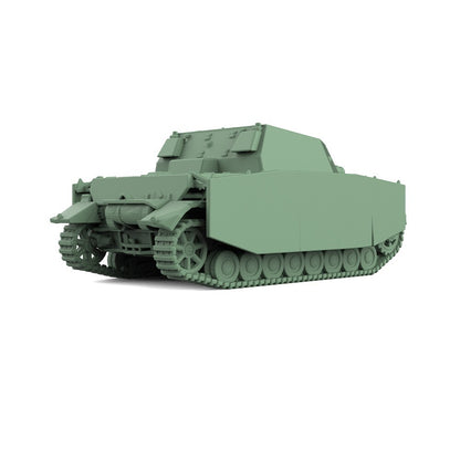 SS144398 1/144 Military Model Kit German BRUMMBÄR Self-Propelled Anti-Tank Gun