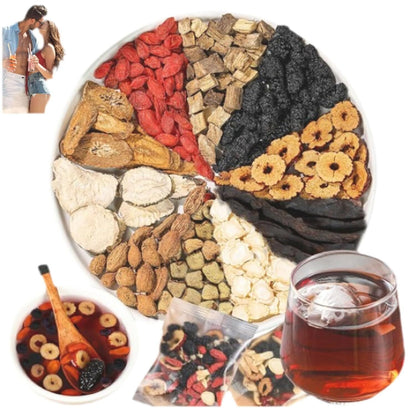 Kidney Tea Formula Ginseng Six Treasure Chinese Herbal Tea