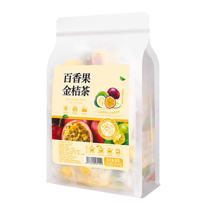 Citrus Fruit Tea Cold Brew Drink Freeze-dried Green Orange Flower Tea Bag 250g