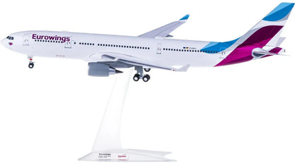 1:200 30CM Herpa Eurowings AIRBUS A330-200 Passenger Airplane ABS Plastic Model