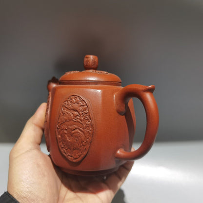 Vintage Chinese Yixing Purple Clay Teapot Zisha Ceremony Fashion Gift Teaware