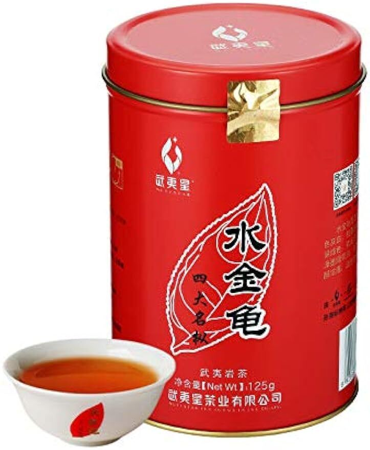 Wuyi Star Shui Jin Gui Golden Water Turtle Fujian Rock Tea Oolong Tea 125g Tin