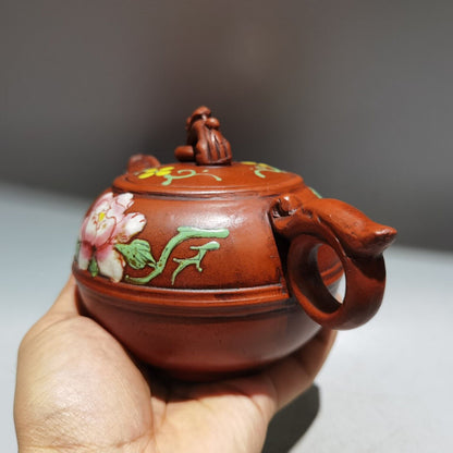 vintage chinese yixing purple clay teapot zisha ceremony fashion gift teaware