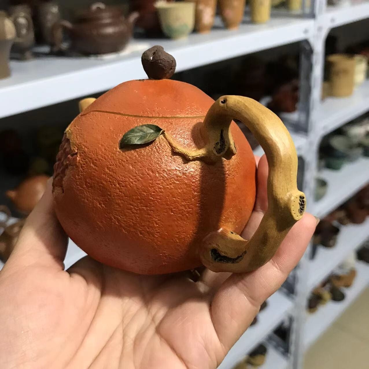 180cc chinese Yixing Handmade Zisha teapot Duanclay Pomegranate Gongfu tea pot