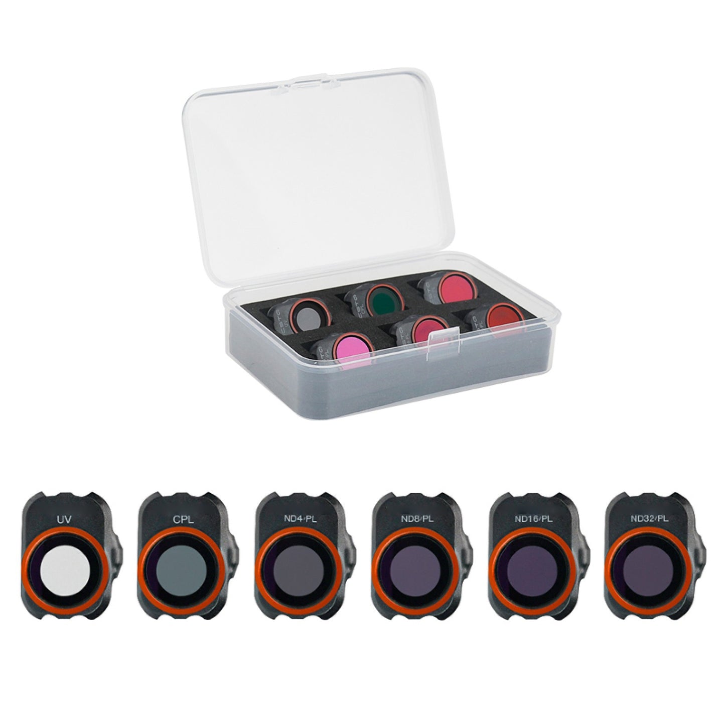Camera Lens Filter UV ND4/8/16/32-PL CPL Kit For DJI MINI 2 Mavic Mini SE Drone