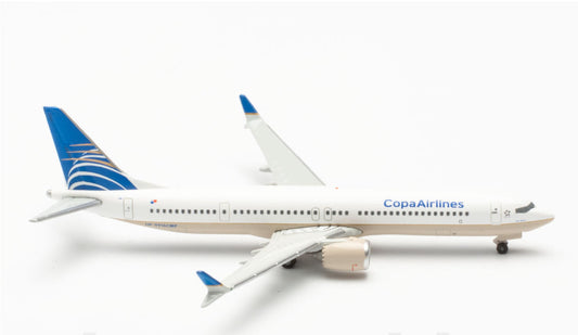 1:500 Herpa Copa Airlines Boeing 737 MAX 9 Passenger Airplane Diecast Model