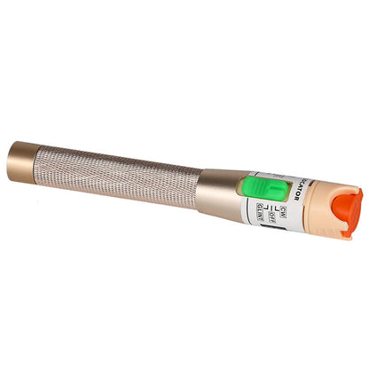 30MW Visual Fault Locator Metal 10-30km Red Light Source Fiber Tester