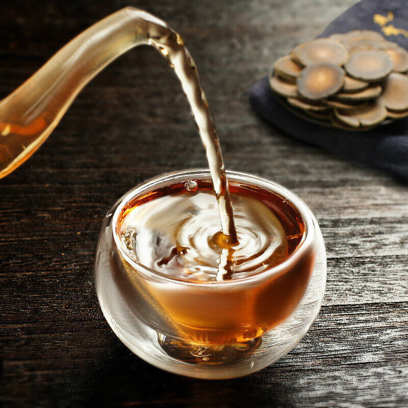 Huazhou Orange Red Herbal Chinese Herbs Tea 化州橘红 金毛胎果片陈皮化橘红桔红切片 用于抽烟喝酒嗓子不适