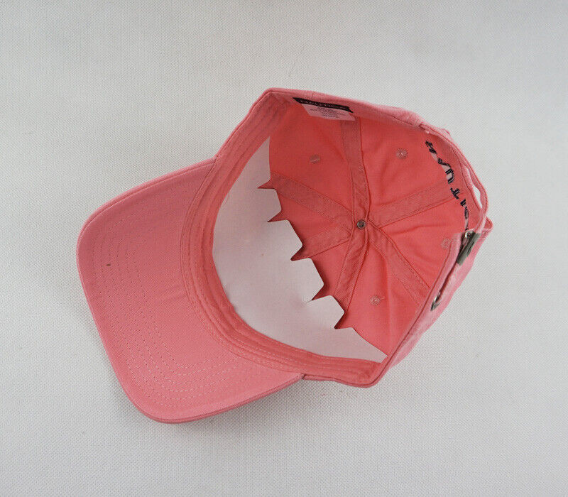Nautica Hat 100% Cotton Outdoor Sport Baseball Cap Pink Adjustable Rare Outdoor