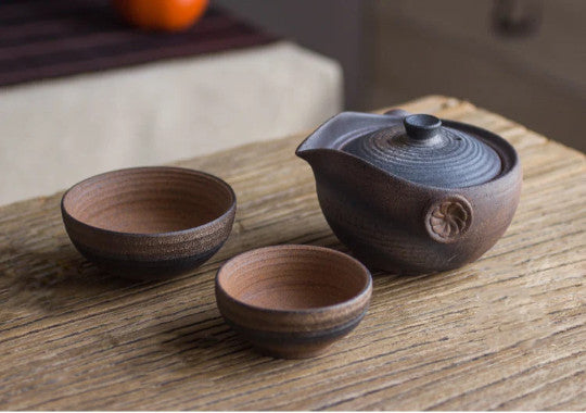 Green Ceramic Tea Cups and Sets Chinese Tea Set
