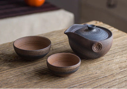 Green Ceramic Tea Cups and Sets Chinese Tea Set