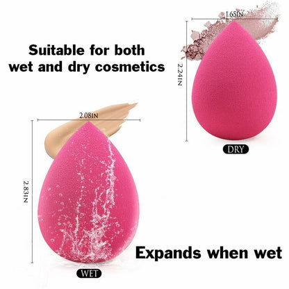 5 Pack of Foundation Blending Makeup Sponges