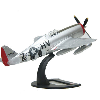 1/72 WWII USAF P-47D 'Roggie Meth II' Thunderbolt Fighter Alloy Airplane Model