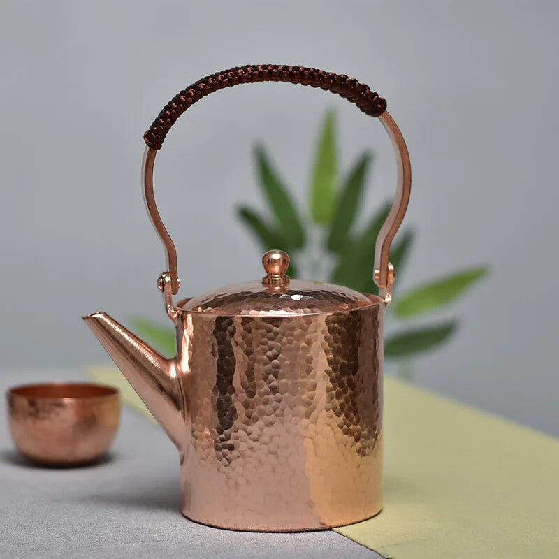 Copper Pot Japanese Teapot Lift Beam Teapot Boiling Water Kung Fu Brass Kettle