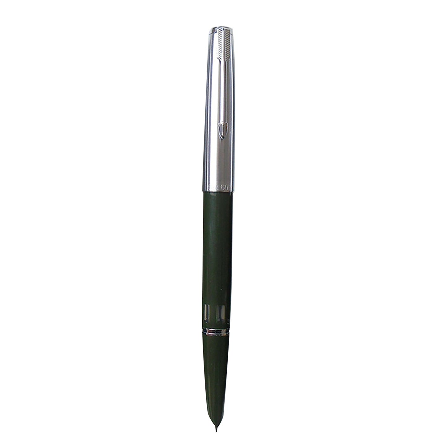 1Pc 138mm Wing Sung 601 Steel Cap Vacumatic Fountain Pen F Nib 0.5mm Ink Pen;;