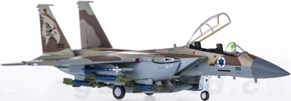 1:200 Hogan IAF McDonnell Douglas F-15I 259 Fighter Plane Diecast Aircraft Model
