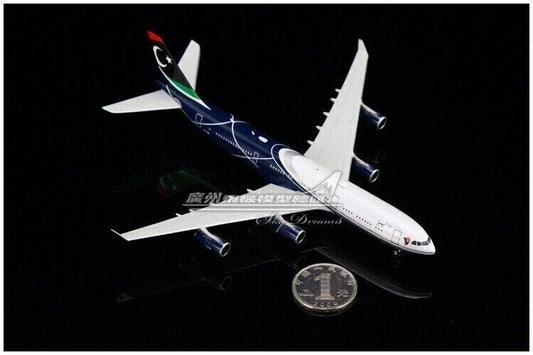 1:400 Phoenix Libya AIRBUS A340-200 Passenger Airplane Diecast Aircraft Model