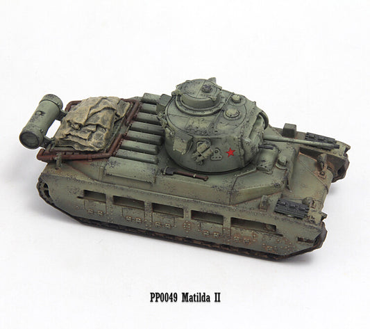 1/72 British Matilda 2 Tank Model Soviet Model