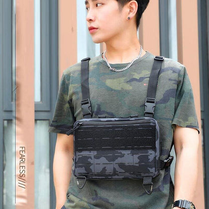 Tactical Chest Bag Men's Vest Bag Army System Kit Bag Backpack Backpack