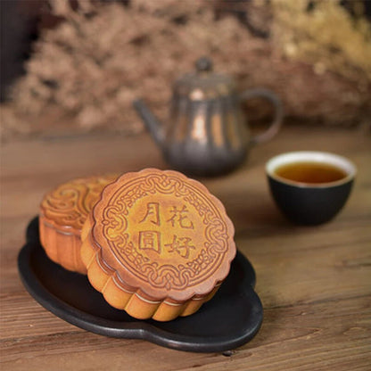 Tea Jar Creative Mooncake Ceramic Travel Portable Sealed Pot Small Stoneware