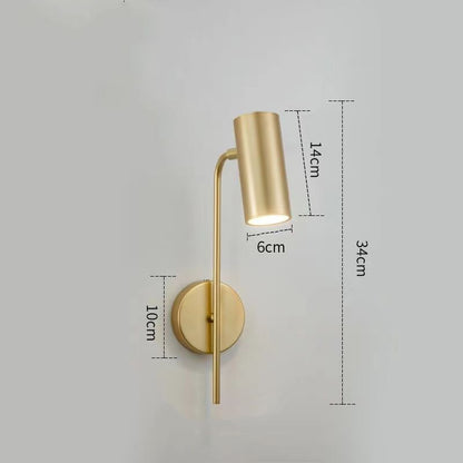 Wall Lamps Bedroom Bedside Reading Lights Modern Retractable Adjustable Lighting