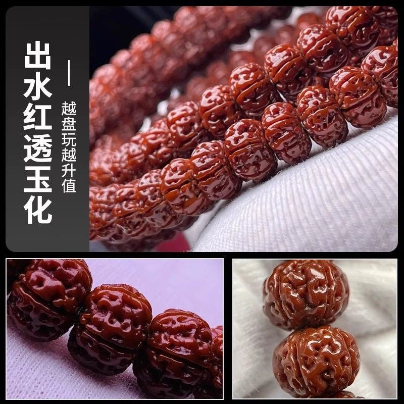 10mm Small Vajra Handheld Bodhi Bead Bracelet Men's Single Loop Meditation Bead