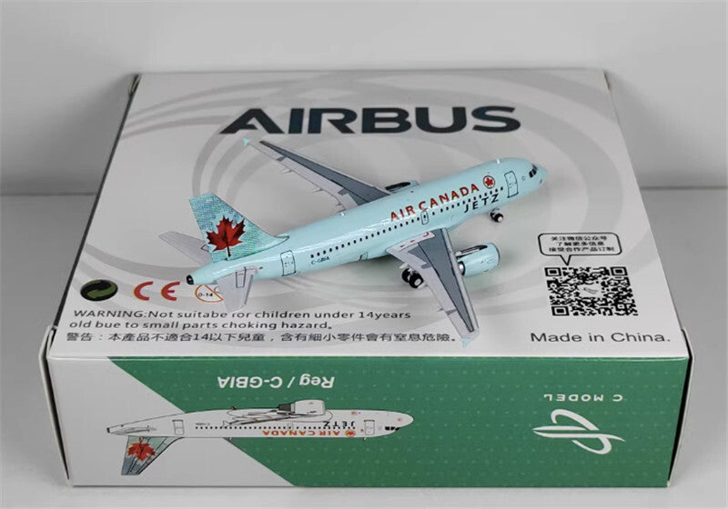 C Model AIR CANADA for AIRBUS A319 C-GBIA 1/400 Aircraft Pre-built Model