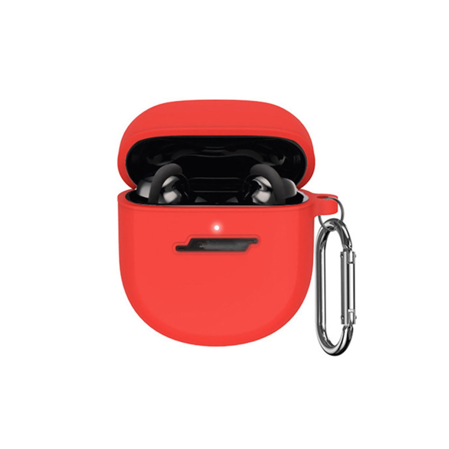 Red Silicone Cover Storage Case Skin For Bose QuietComfort Earbuds II t