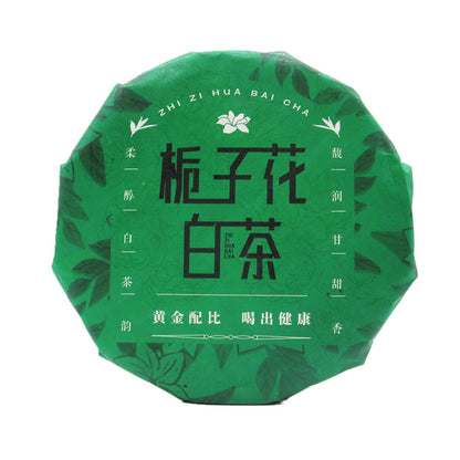 Premium Shoumei Old White Tea Healthy Drink 150g Gardenia Hand Tea Cake-